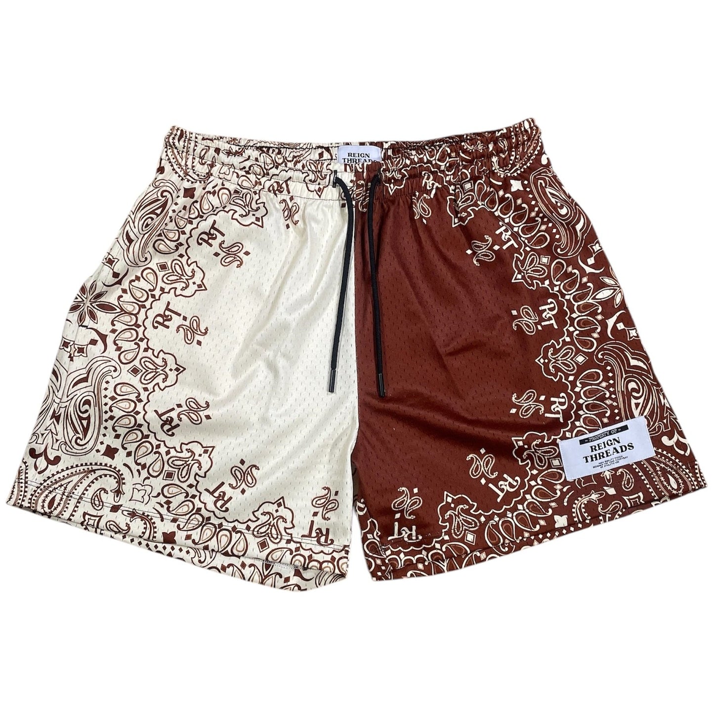 Youth Brown and Tan Paisley